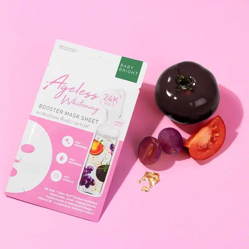 Baby Bright Ageless Whitening Booster Mask Sheet 20g