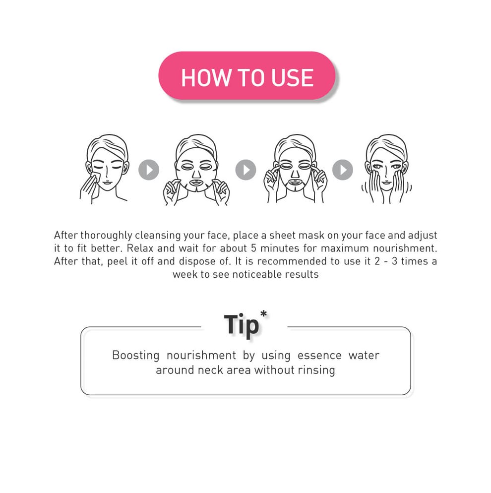 Baby Bright 5 Mins Hydrating Mask Sheet 18g !