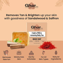 Ghar Soaps I Hold a PhD in Reducing Body Tan!