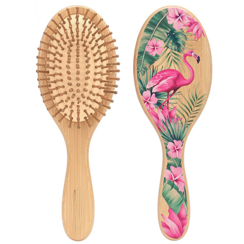 Cute Hair Wooden Comb  Cartoon Pattern Air Cushion Brus