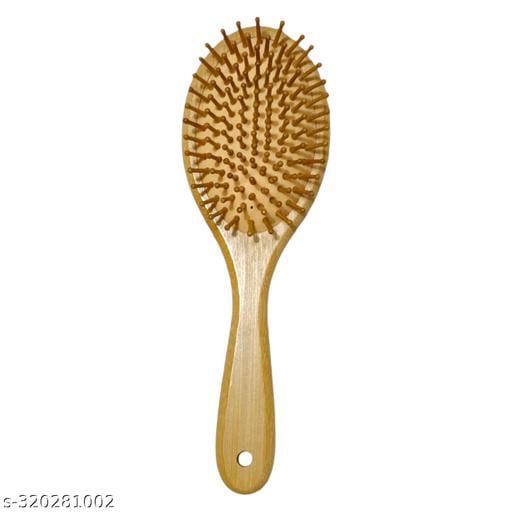 Cute Hair Wooden Comb  Cartoon Pattern Air Cushion Brus