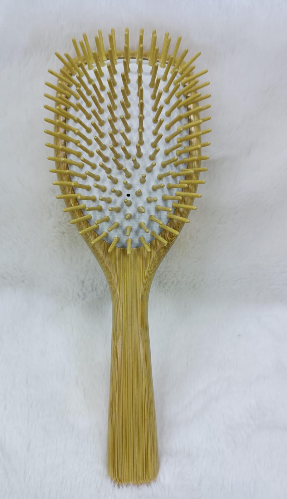 Hair Growth Bamboo Paddle Brush – Natural Scalp Massage