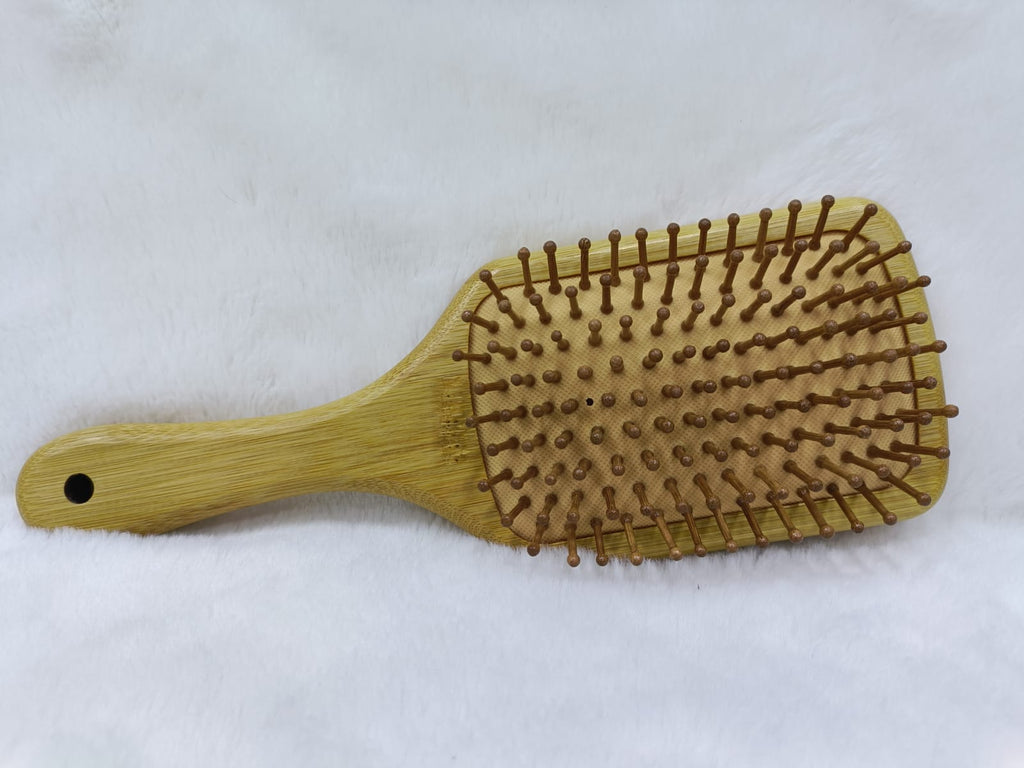 Bamboo Paddle Comb – Natural Touch for Healthy & Shiny Hair