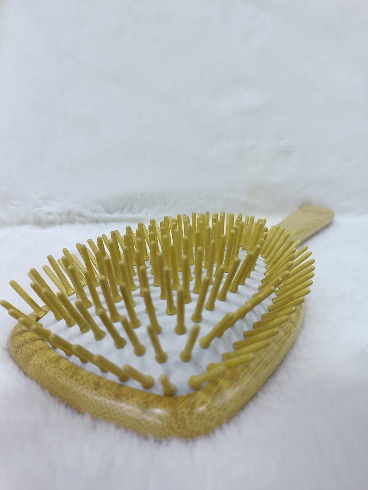 Brown Wooden Hair Brush – Natural Care, Elegant Style