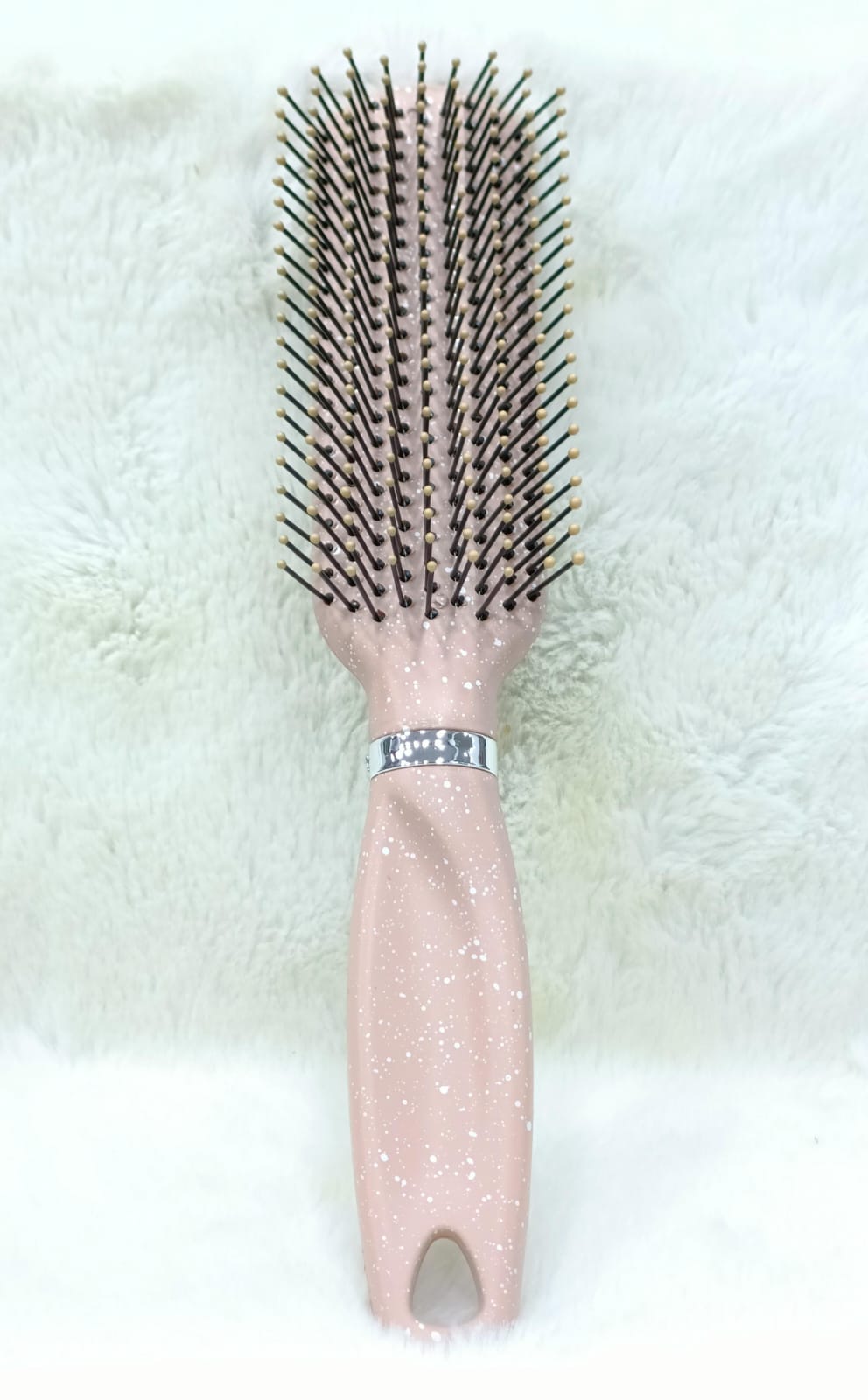 Flat Brush With Soft Bristle for Women And Girls for Saloon And Home Use