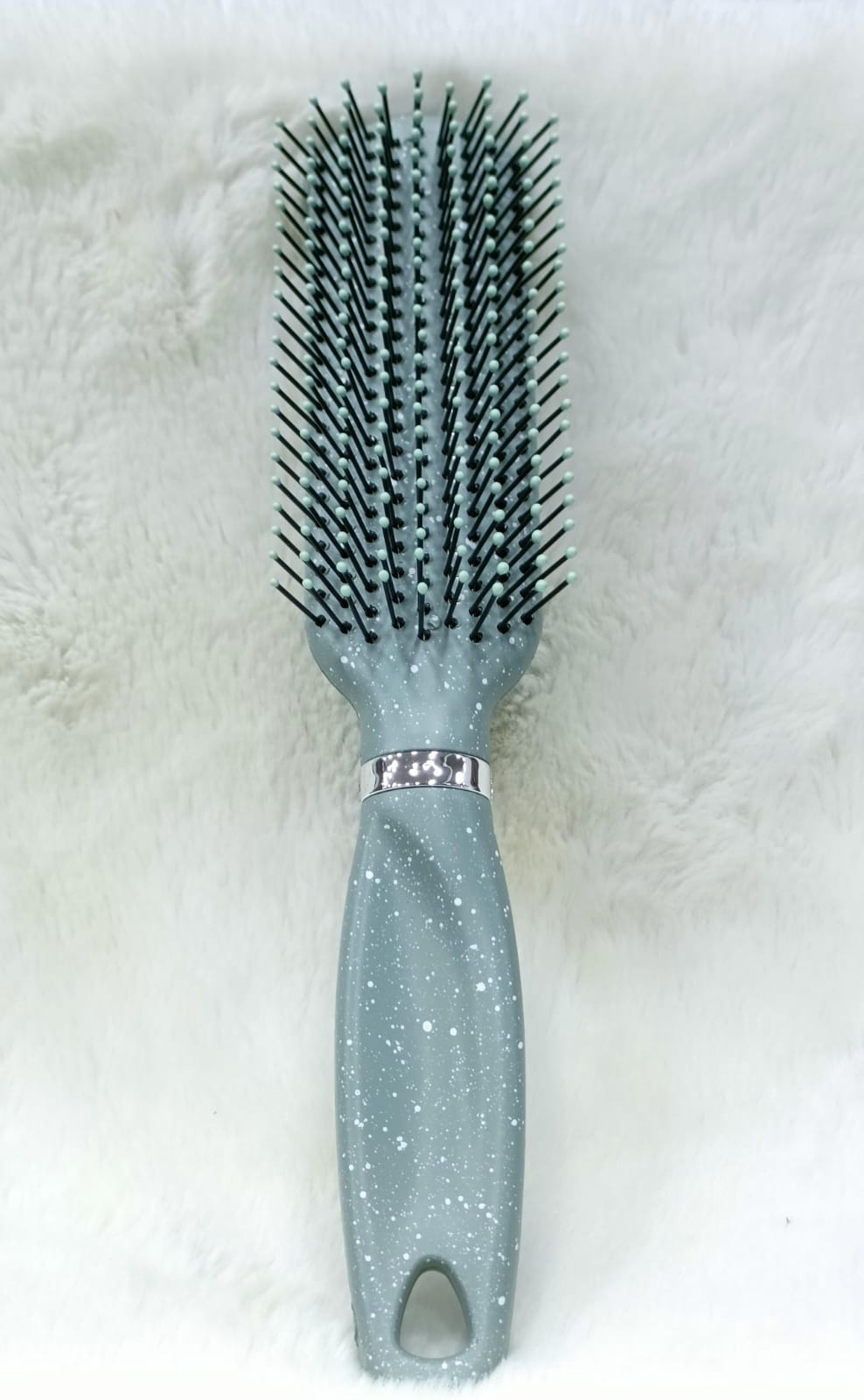 Flat Brush With Soft Bristle for Women And Girls for Saloon And Home Use