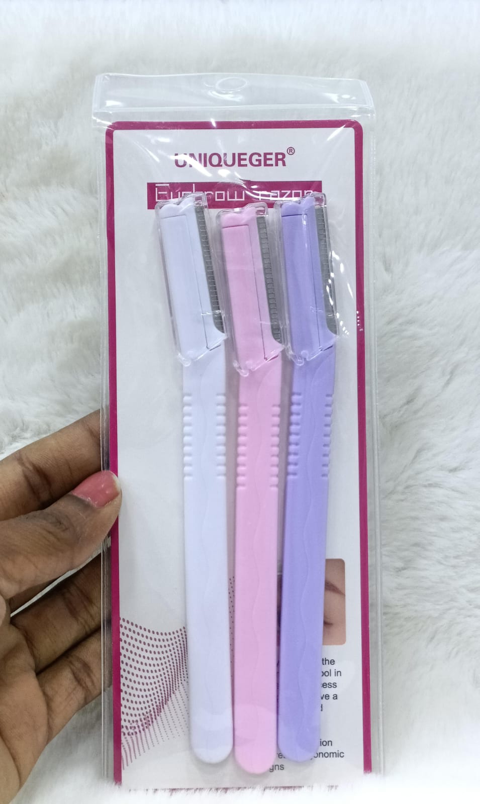 3-in-1 Eyebrow Razors &  Facial Hair Remover