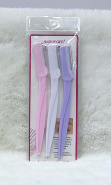 Eyebrow Razor Facial Hair Removal Tool 3-in-1