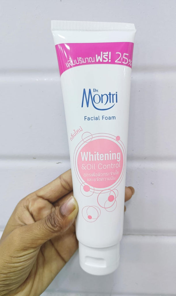 Dr. Montri Facial Foam Whitening &  Oil Control