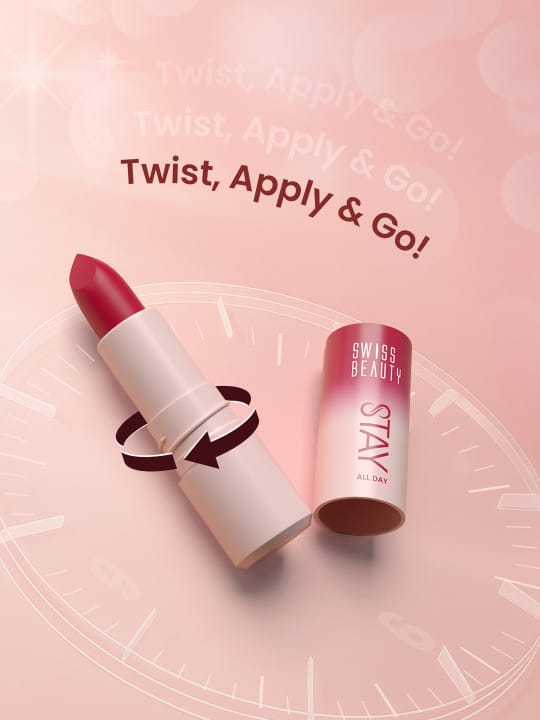 Swiss Beauty Stay All Day Lipstick