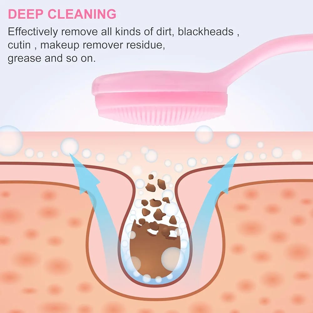 Silicone Manual Facial Cleansing Brush
