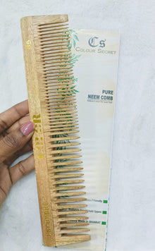 CS Colour Sec 100% Pure &amp; Natural Neem Wood Comb  NO.55