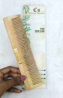 Natural Neem Wooden Comb NO.20