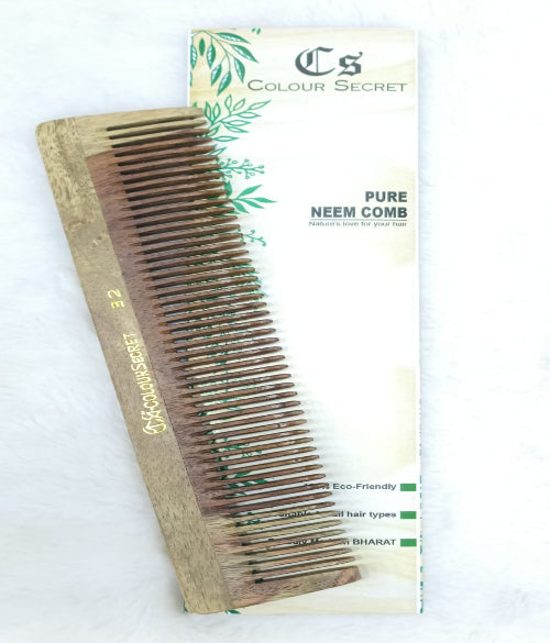 Natural Neem Wooden Comb NO.32