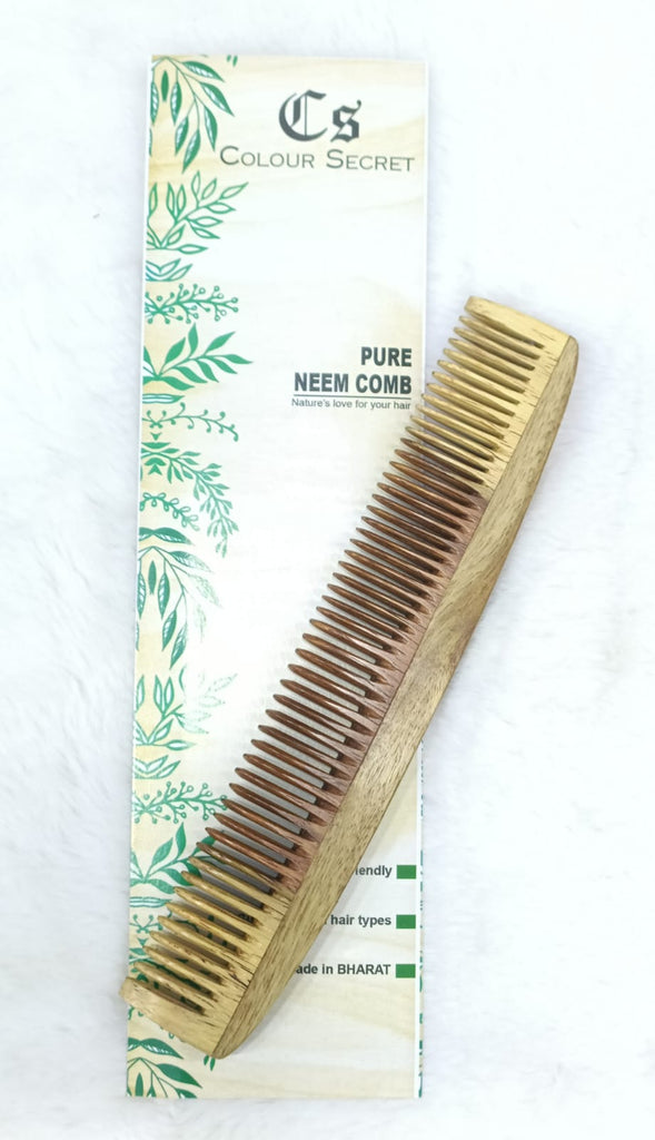 Natural Neem Wooden Comb No. 28