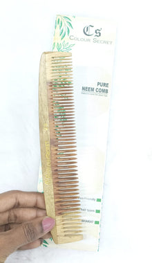 Natural Neem Wooden Comb No. 28