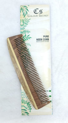 Natural Neem Wooden Comb No. 22