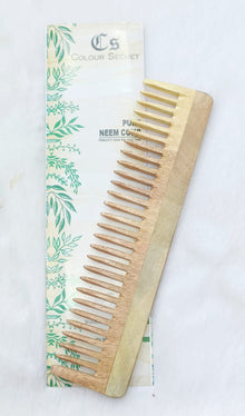 Natural Neem Wooden Comb No. 22