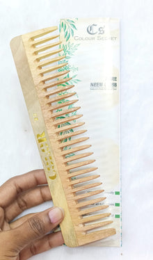 Natural Neem Wooden Comb No. 22