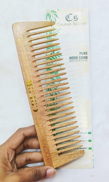 Natural Neem Wooden Comb No. 11