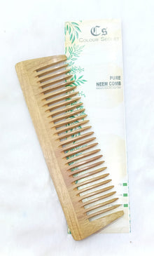 Natural Neem Wooden Comb No. 11