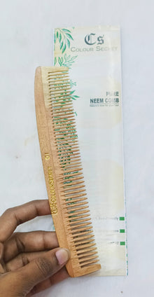 Natural Neem Wooden Comb No. 01