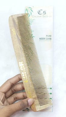 Natural Neem Wooden Comb No. 210