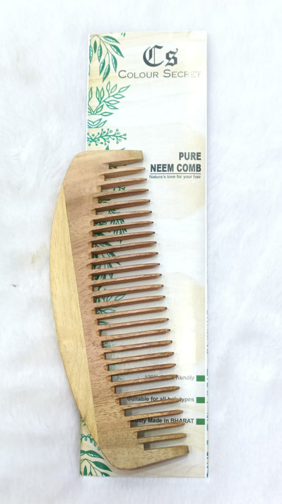 Natural Neem Wooden Comb No. 17