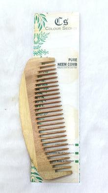 Natural Neem Wooden Comb No. 17