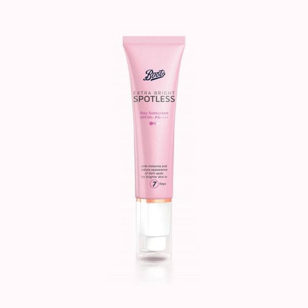 Boots Extra Bright Spotless Day Sunscreen SPF50+ PA+++ 30ml