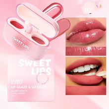 Labial Gloss 2 en 1 USHAS en forma de audífono