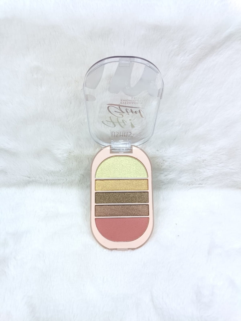 USHAS Hi! Girl Eyeshadow, Highlighter &  Blush Palette