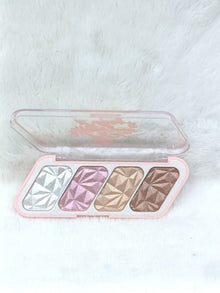 Ushas Paleta de Iluminadores de 4 Colores ES4200B