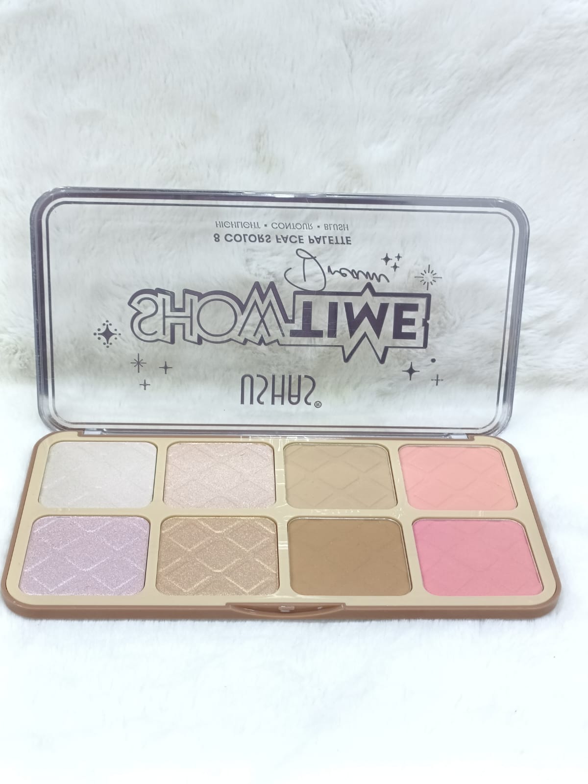USHAS Showtime Dream 8 Colors Face Palette
