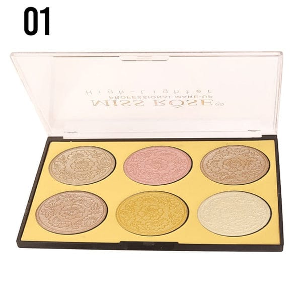 Miss Rose Glow Highlighter Palette
