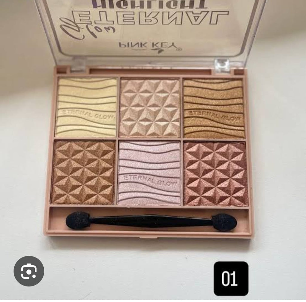 Pink Key Glow Eternal Highlight Professional Makeup