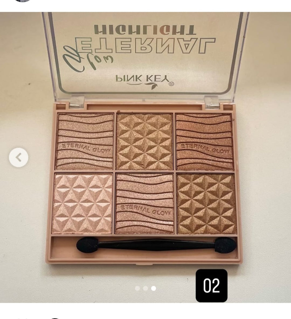 Pink Key Glow Eternal Highlight Professional Makeup