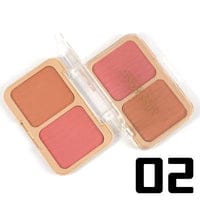 Miss Rose 2 Colour Blush On Palette