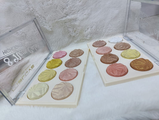 MSLOVE Professional Makeup 8 New Color Highlighter