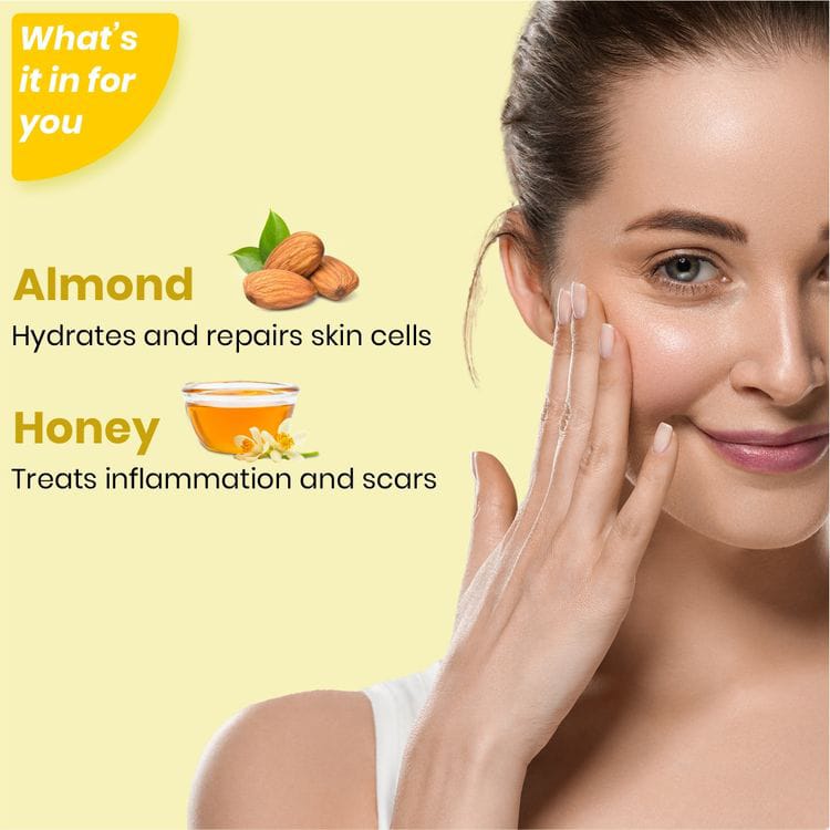 Matt Look Instant Tan Removal With Almond & Honey Dead Skin Removal Gel