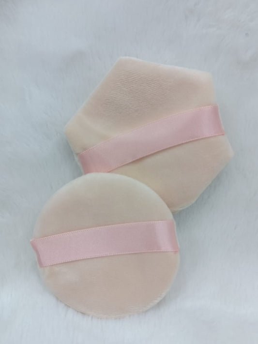 Powder Puff with Grip Makeup Sponge – Pack of 2 pcs