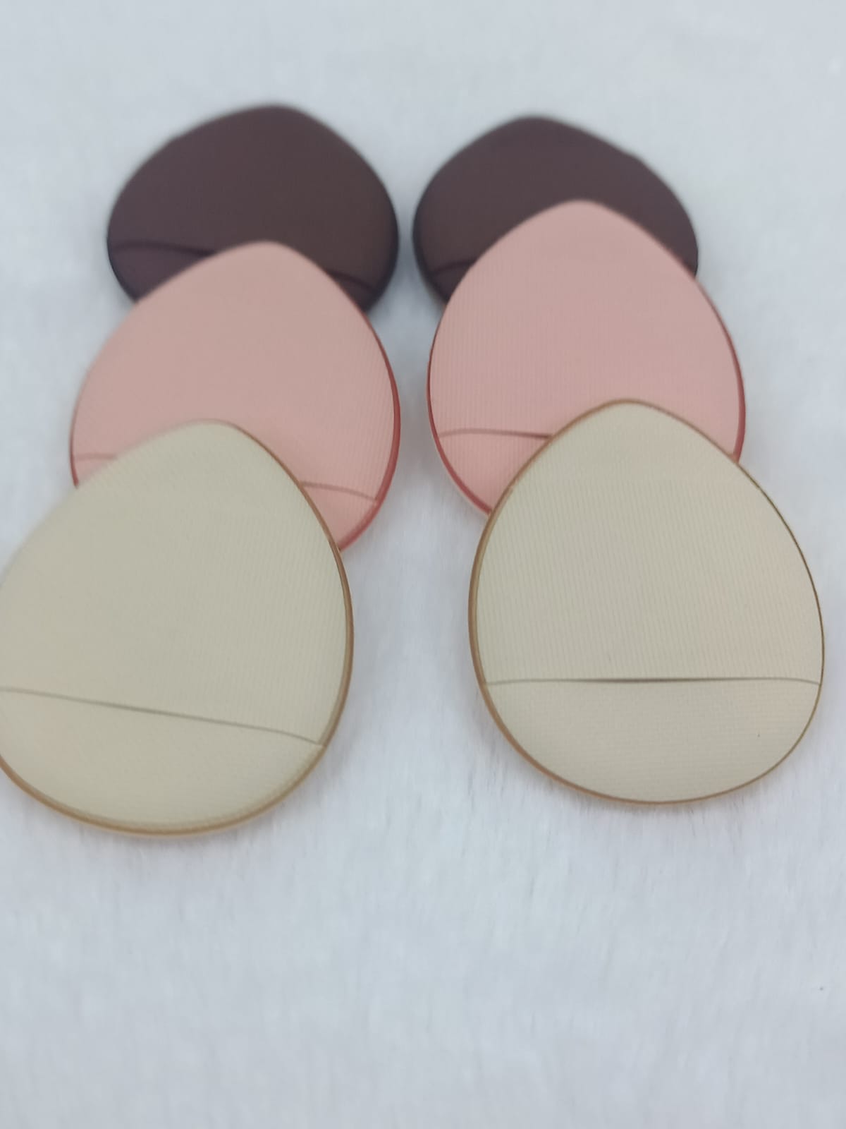 Sweet Beauty Professional Wet/Dry Air Cushion Puff Set – 6 Pieces