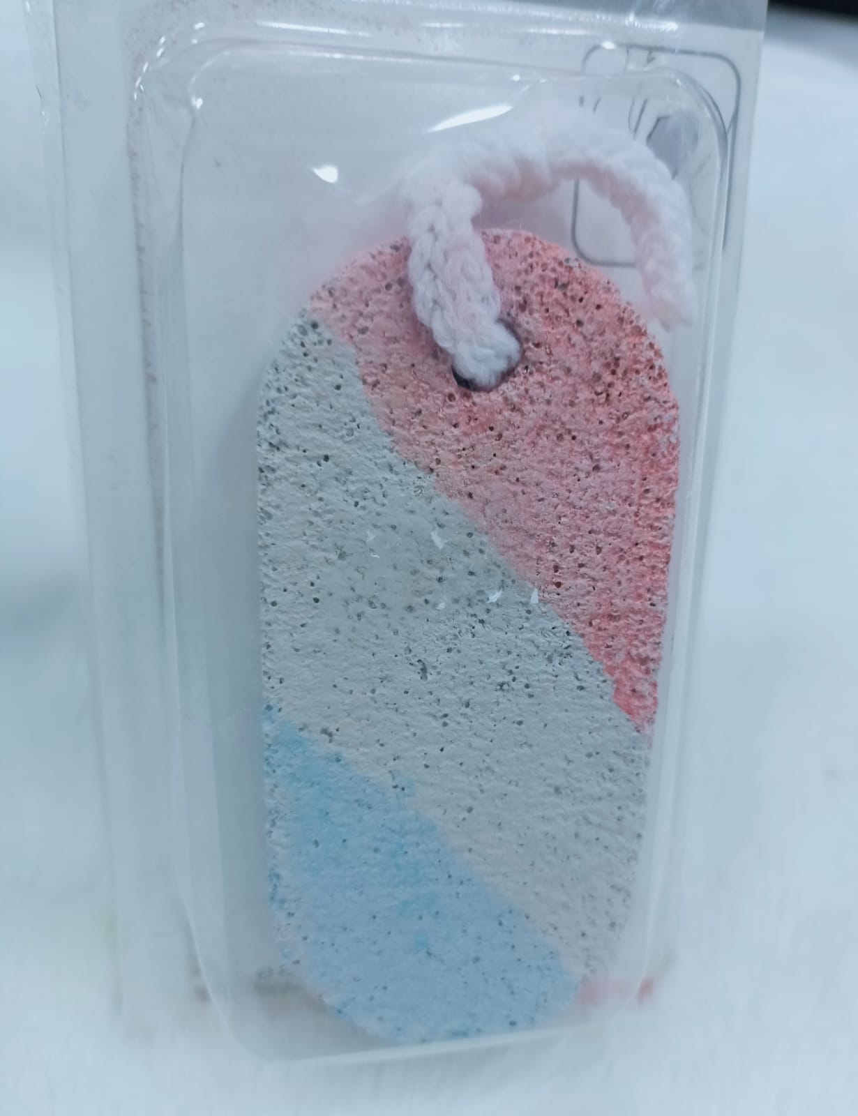 Hanumex Pumice Stone Foot Cleaner, designed for easy exfoliation at home