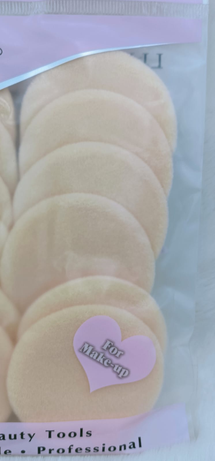 Powder Puff Set of 12 – Soft, Smooth & Flawless Finish