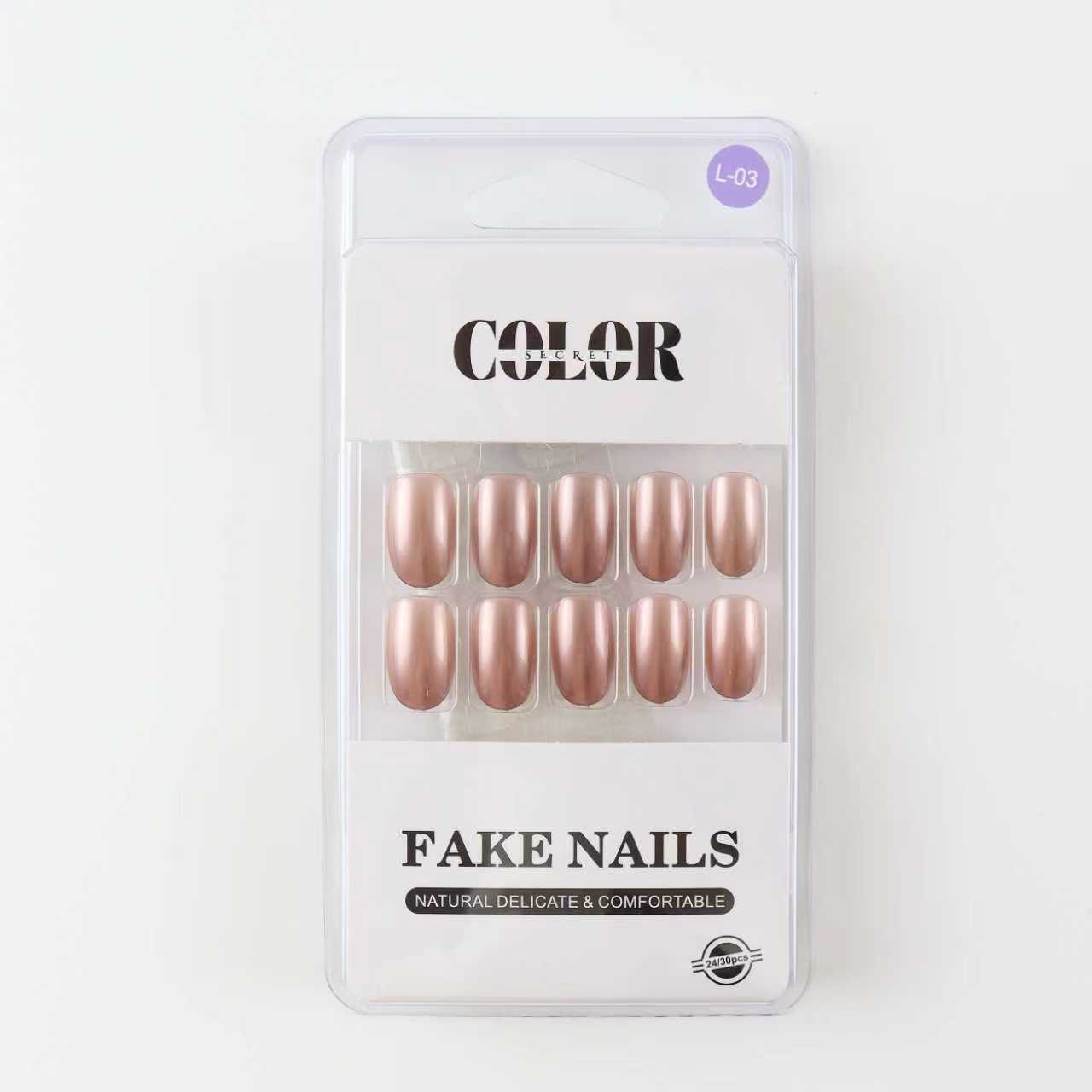 Color Secret Fake Nails – Natural, Delicate &  Comfortable!