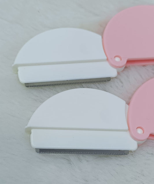 Round Compact Folding Eyebrow Razors Makeup Beauty Care Brow Care Trimmer Shaver