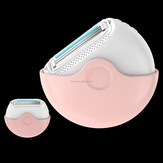 Round Screw Cap Cute razor for Men and Women Private Parts, Arm, Legs, Convenient Manual Shaver, Whole Body Bikini Hair Remover