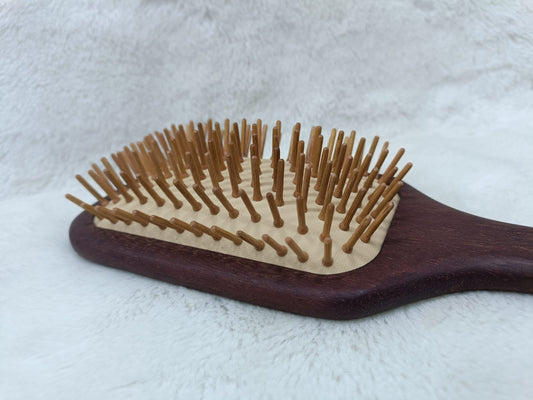 Wooden Paddle Brush