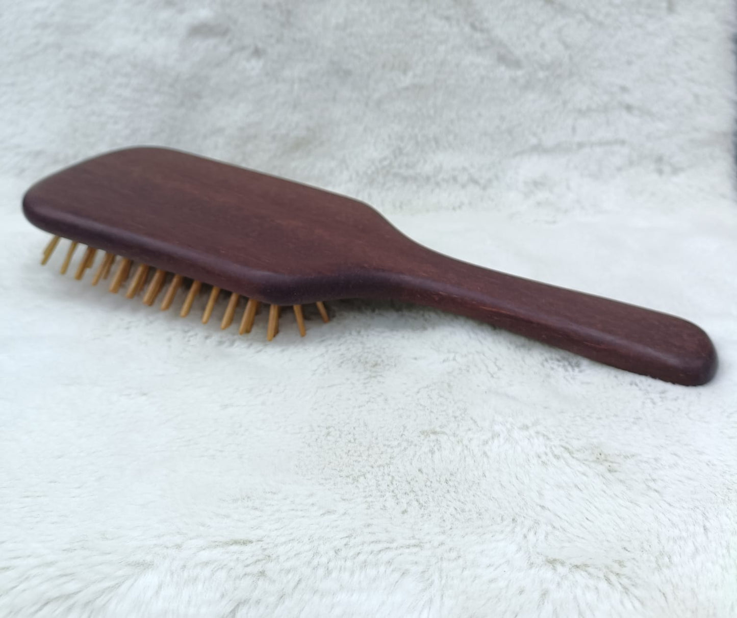 Wooden Paddle Brush