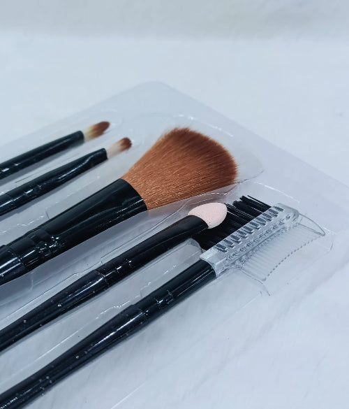 Professional Soft Makeup Brush Set – 5 Pcs